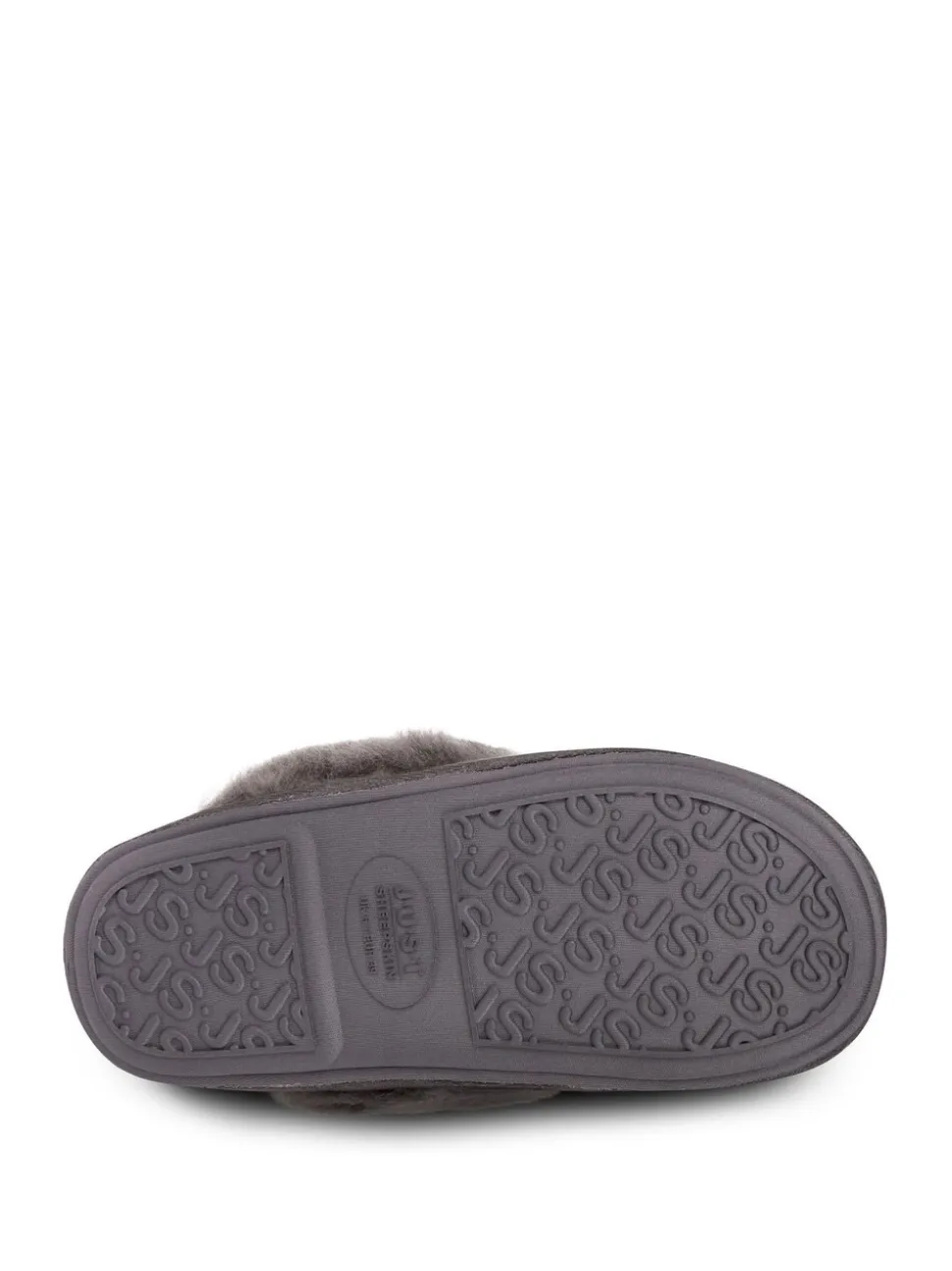 Just Sheepskin Dark Grey Ladies Duchess Slippers