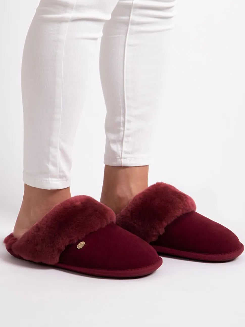 Just Sheepskin Ladies Duchess Sheepskin Slipper