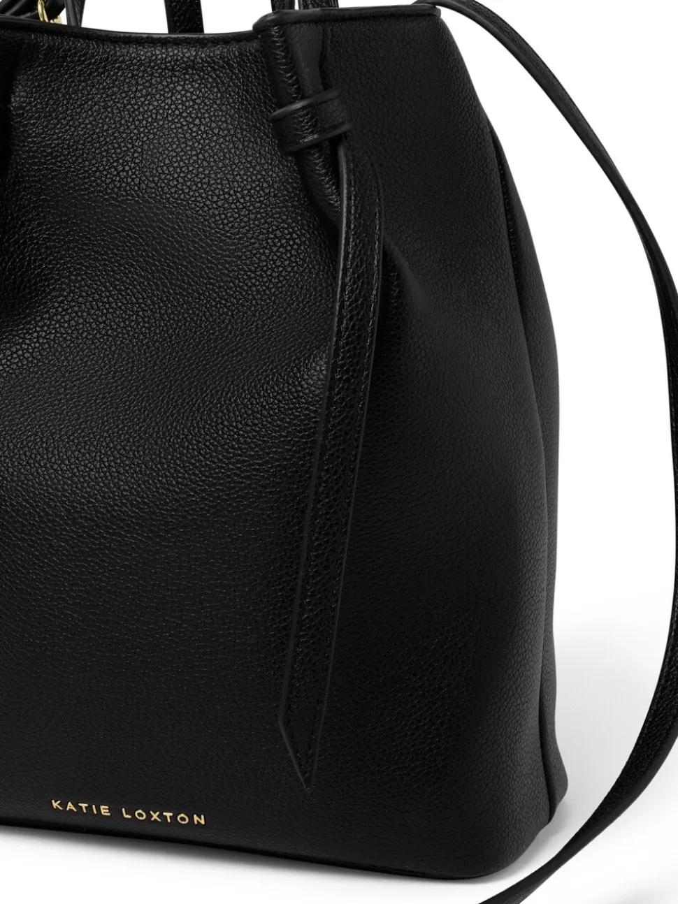 Katie Loxton Black Celina Bucket Bag