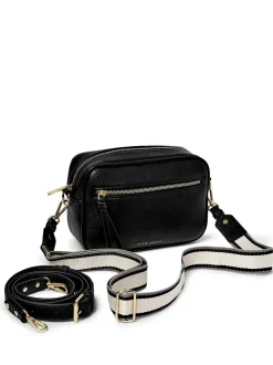 Katie Loxton Black Hallie Cross-Body Bag