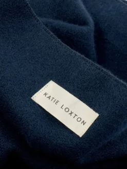 Katie Loxton Blue Triangle Blanket Scarf