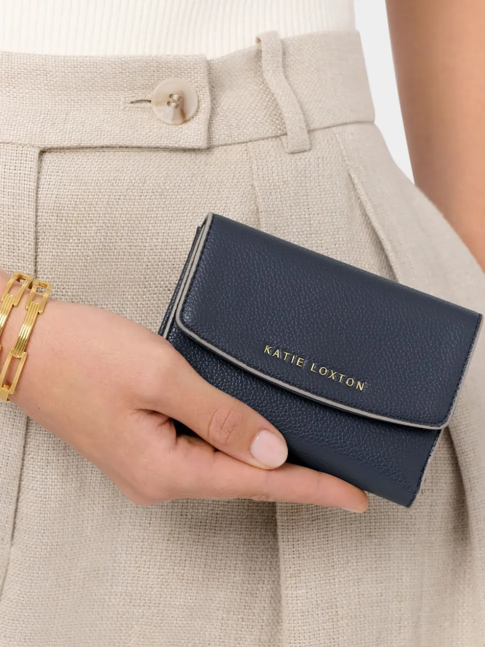 Katie Loxton Grey Marni Purse