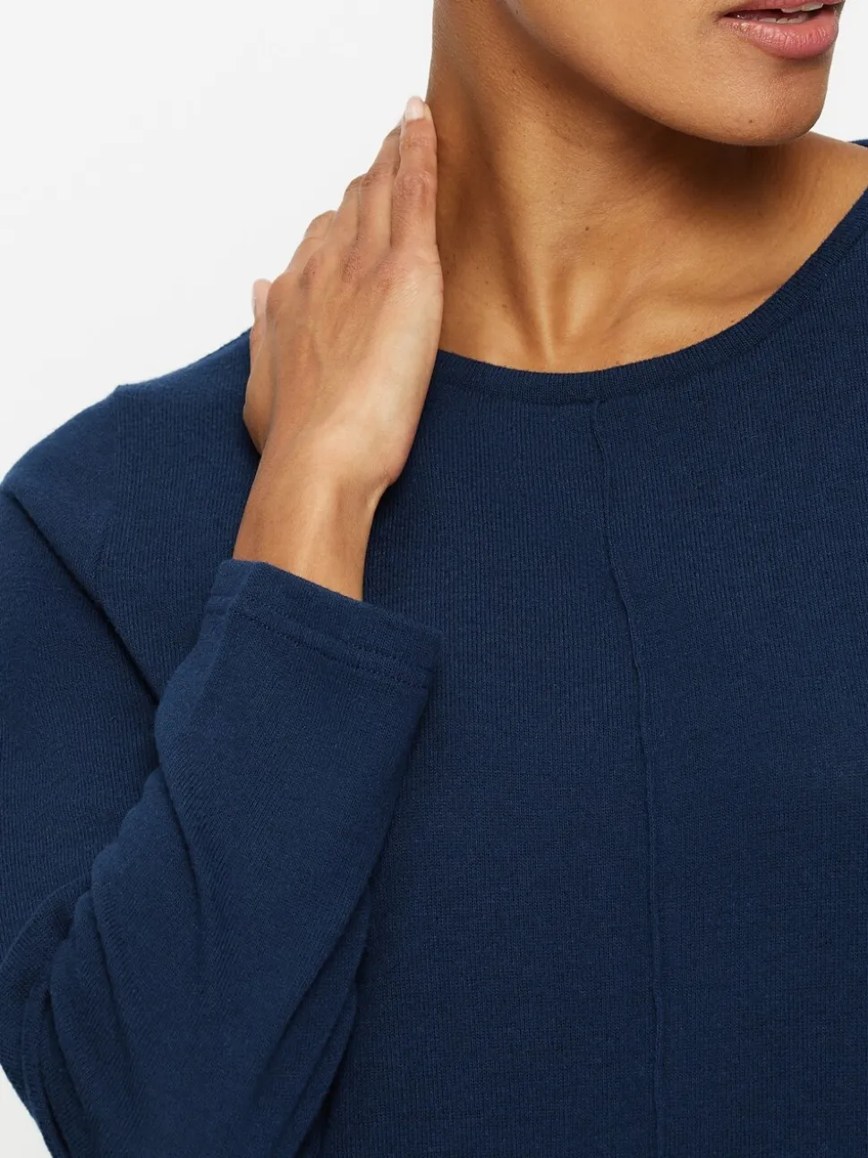 KBX Blue Marie Brushed Jumper