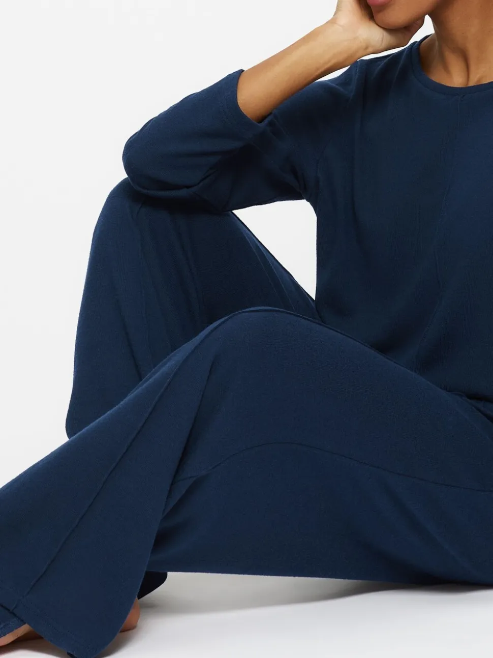KBX Blue Marie Brushed Jumper