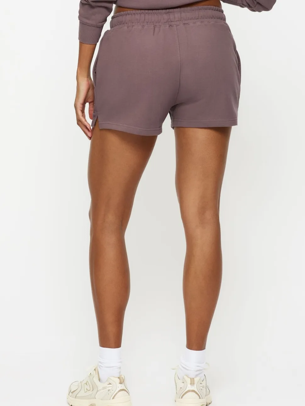 KBX Brown White Jessica Shorts