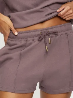 KBX Brown White Jessica Shorts