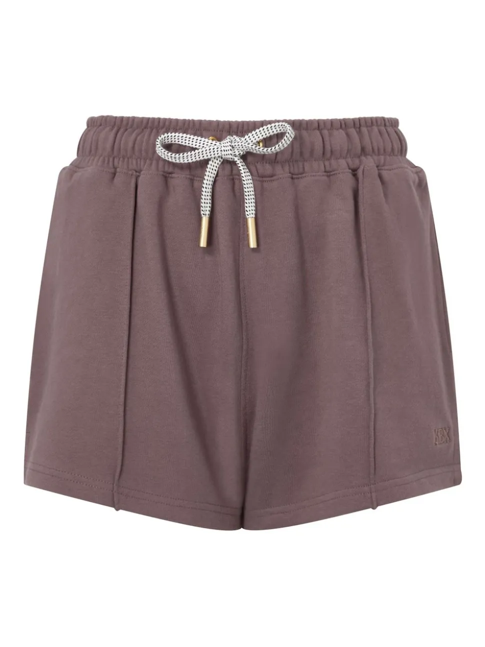 KBX Brown White Jessica Shorts
