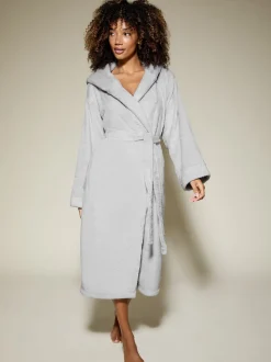 KBX Grey Rosa Fluffy Robe