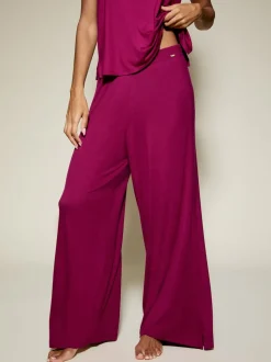 KBX Red Ada Modal Long Leg Cami Set