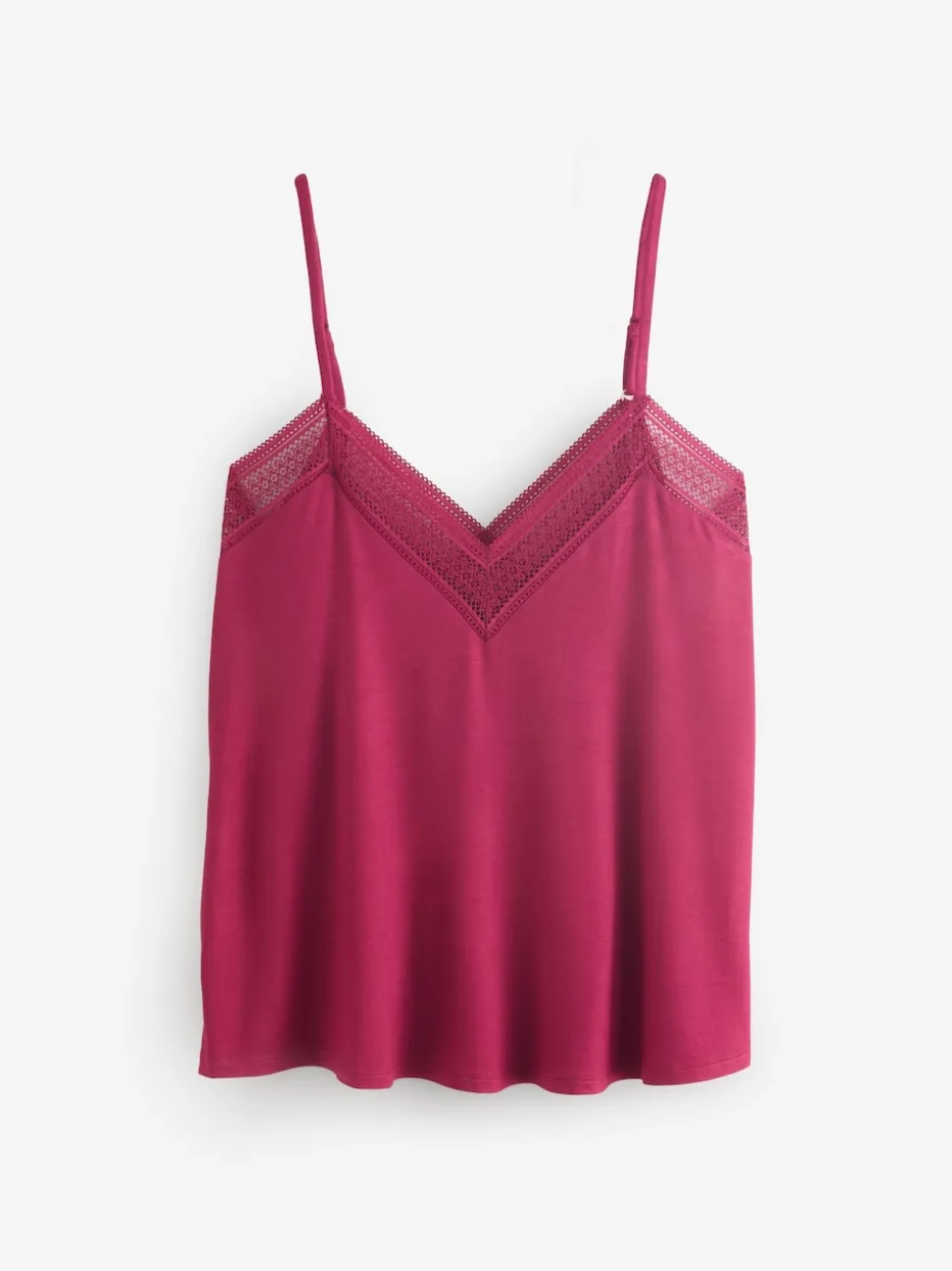 KBX Red Ada Modal Long Leg Cami Set