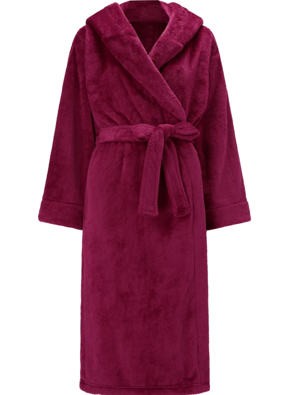 KBX Red Rosa Fluffy Robe