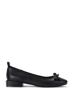 KG Kurt Geiger Black Marvyn Ballerina Shoes