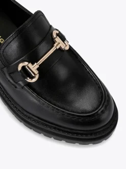 KG Kurt Geiger Black Tilly Bow Gem Shoes