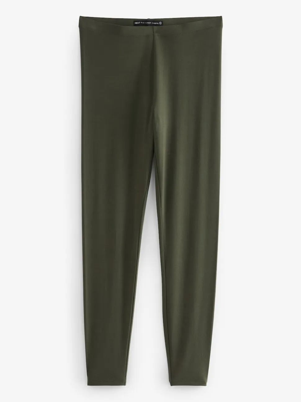 Khaki Green Full Length Leggings