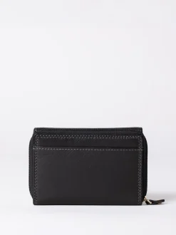 Lakeland Leather Black Small Purse