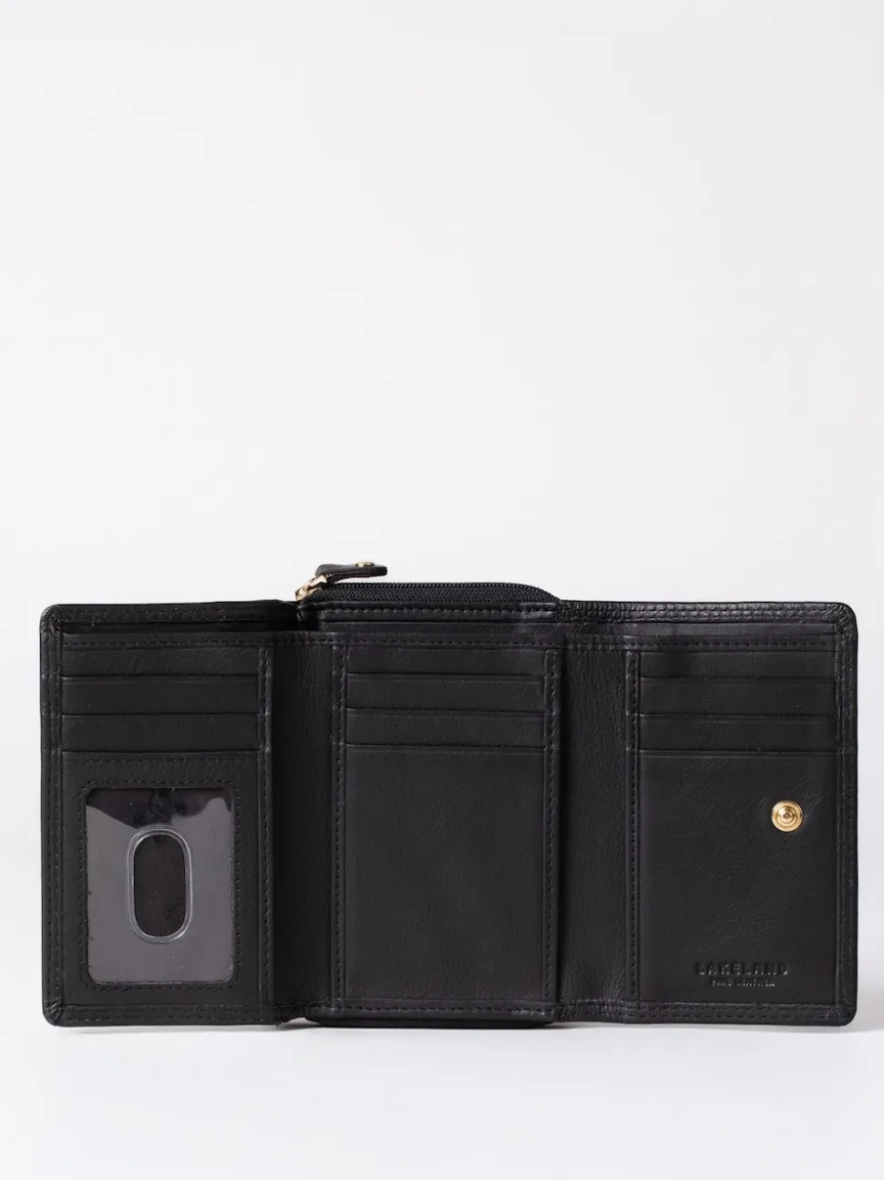 Lakeland Leather Black Small Purse
