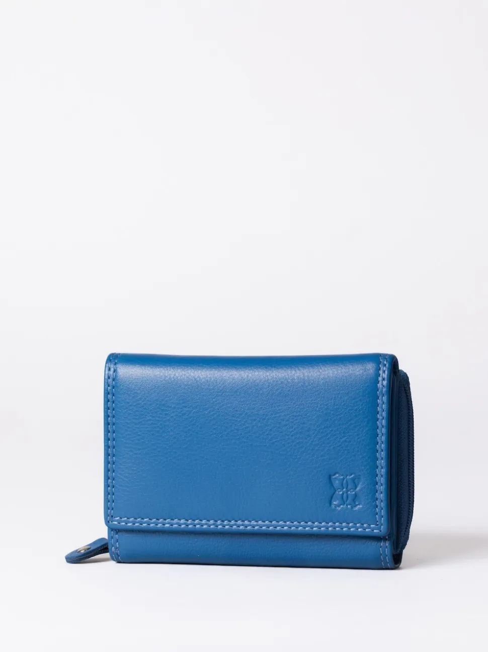 Lakeland Leather Blue Small Purse
