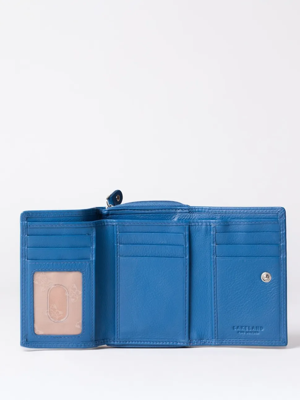 Lakeland Leather Blue Small Purse