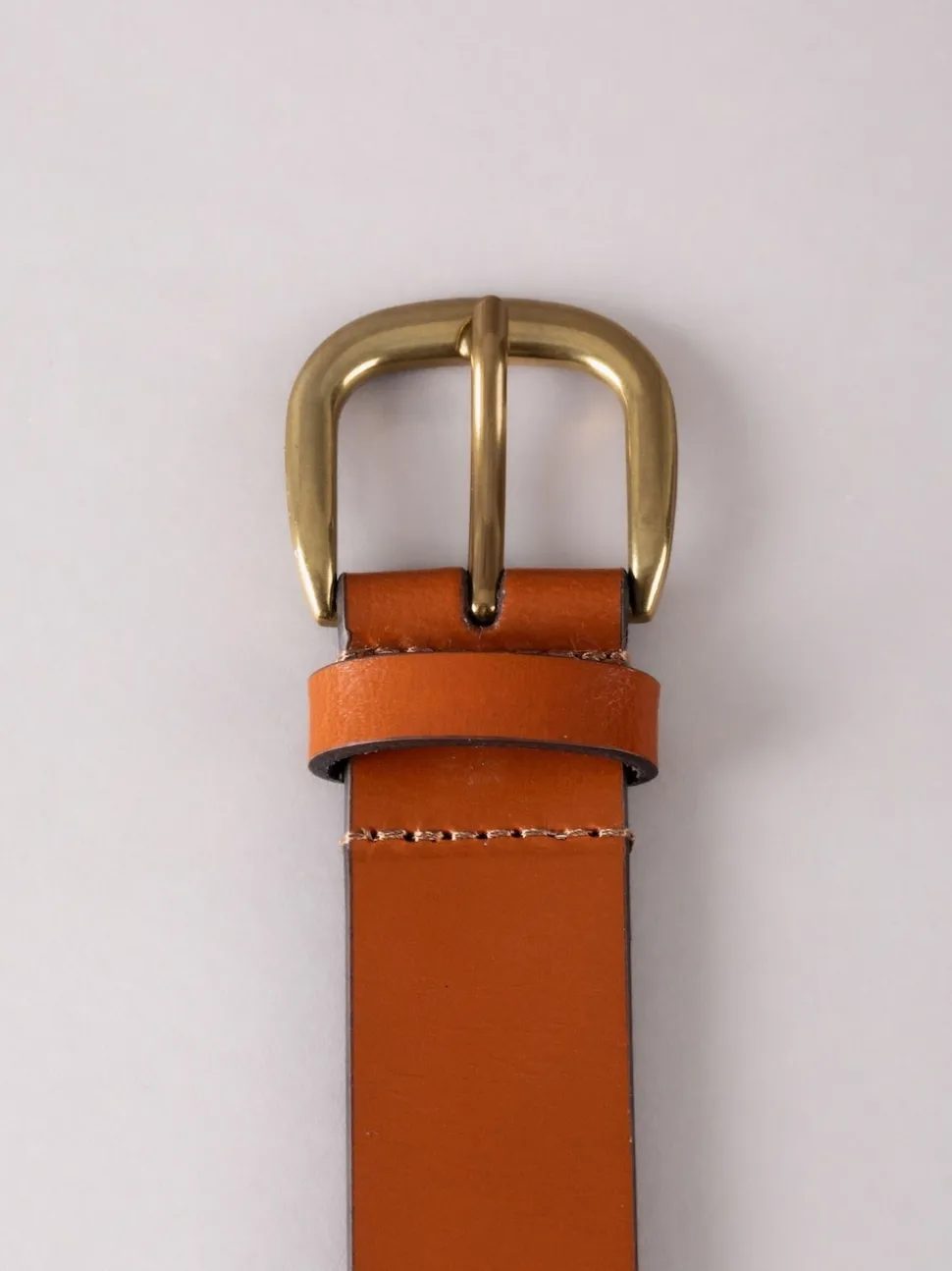 Lakeland Leather Brown Sandale Studded Belt