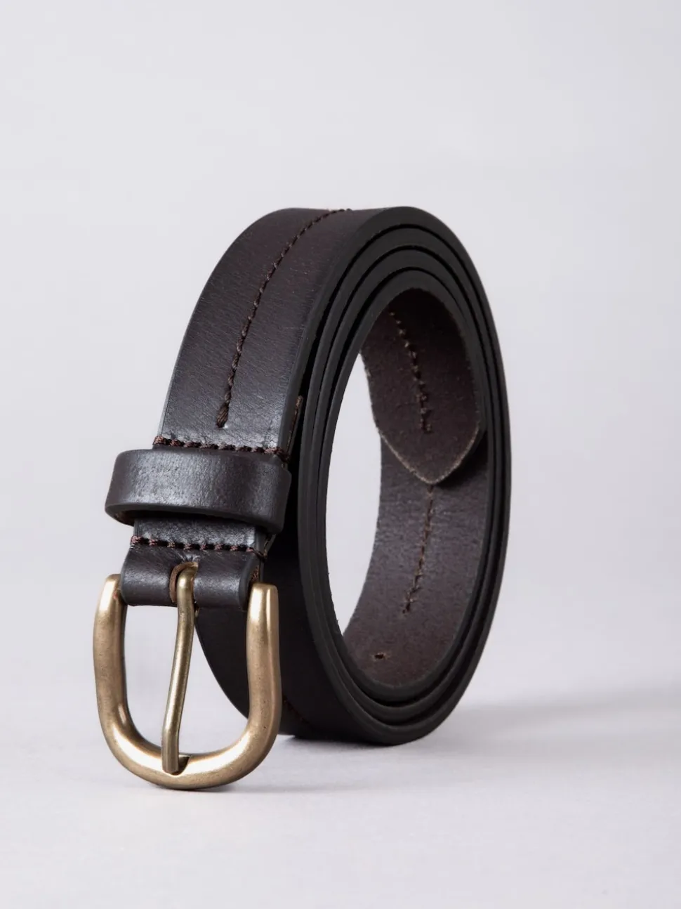 Lakeland Leather Dark Brown Kendal Belt