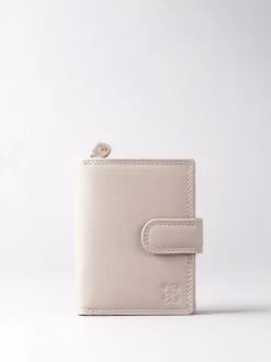 Lakeland Leather Grey Small Tab Purse