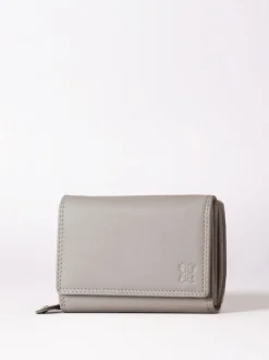 Lakeland Leather Grey Small Purse