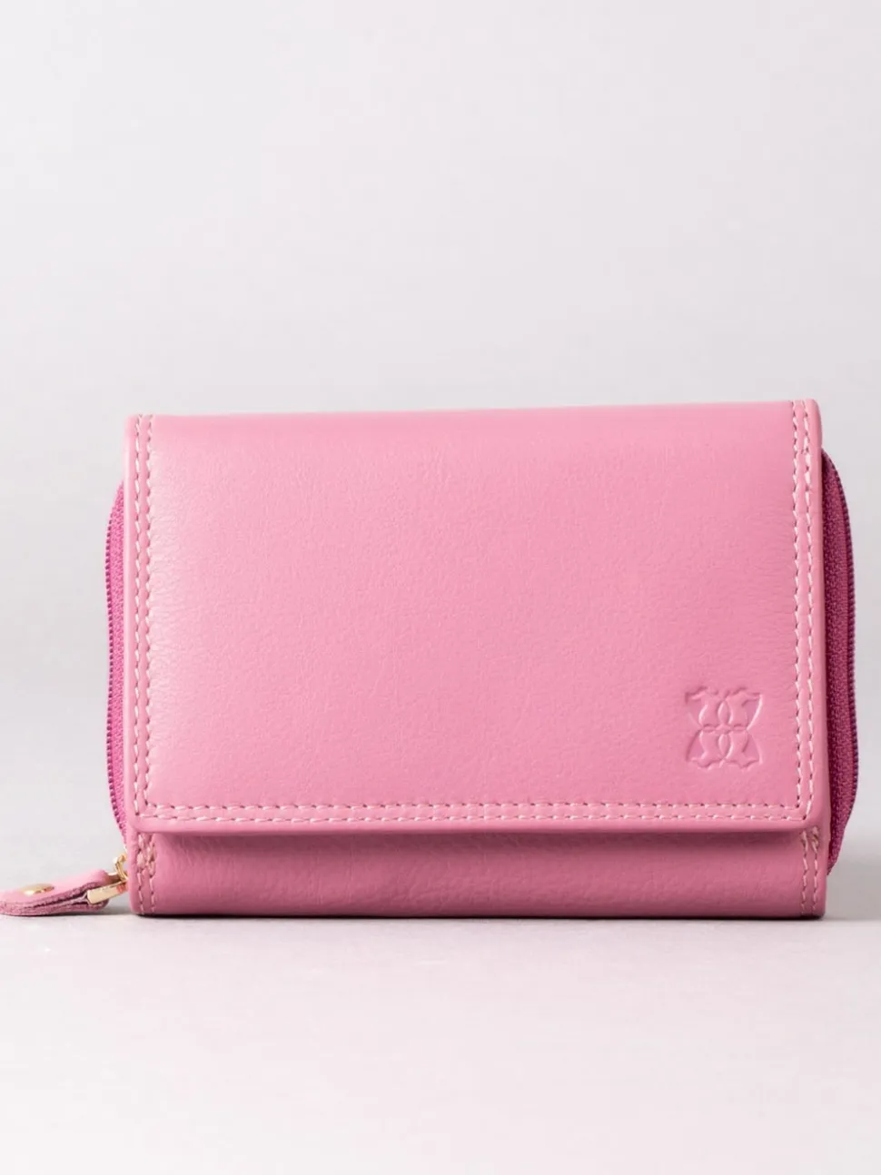 Lakeland Leather Mauve Small Purse