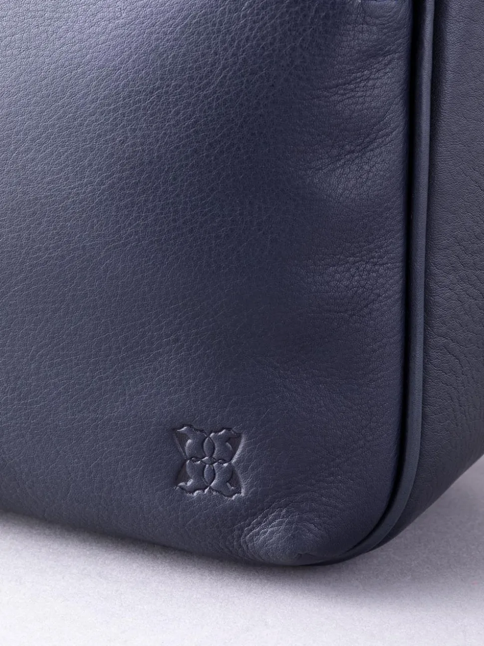 Lakeland Leather Navy Ambleside Cross-Body Bag