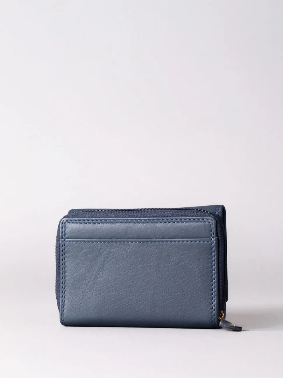 Lakeland Leather Navy Blue Small Purse