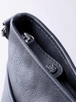 Lakeland Leather Navy Farlam Cross-Body Bag