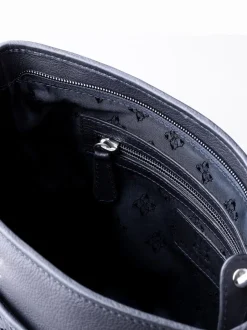 Lakeland Leather Navy Farlam Cross-Body Bag