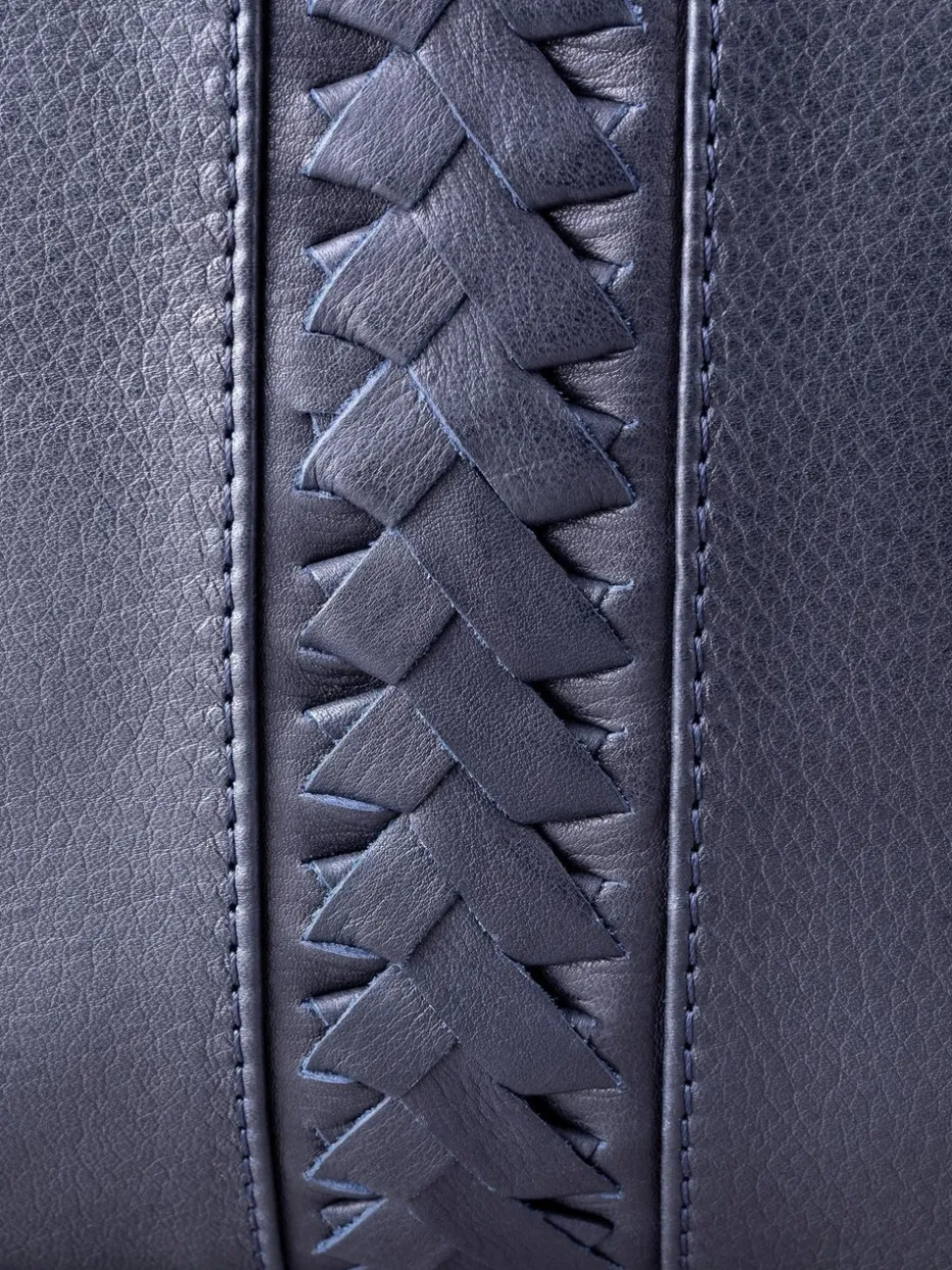Lakeland Leather Navy Farlam Cross-Body Bag