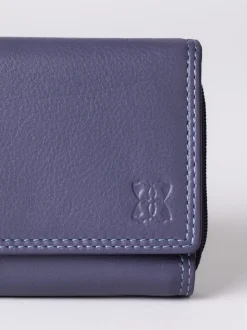 Lakeland Leather Purple Small Purse