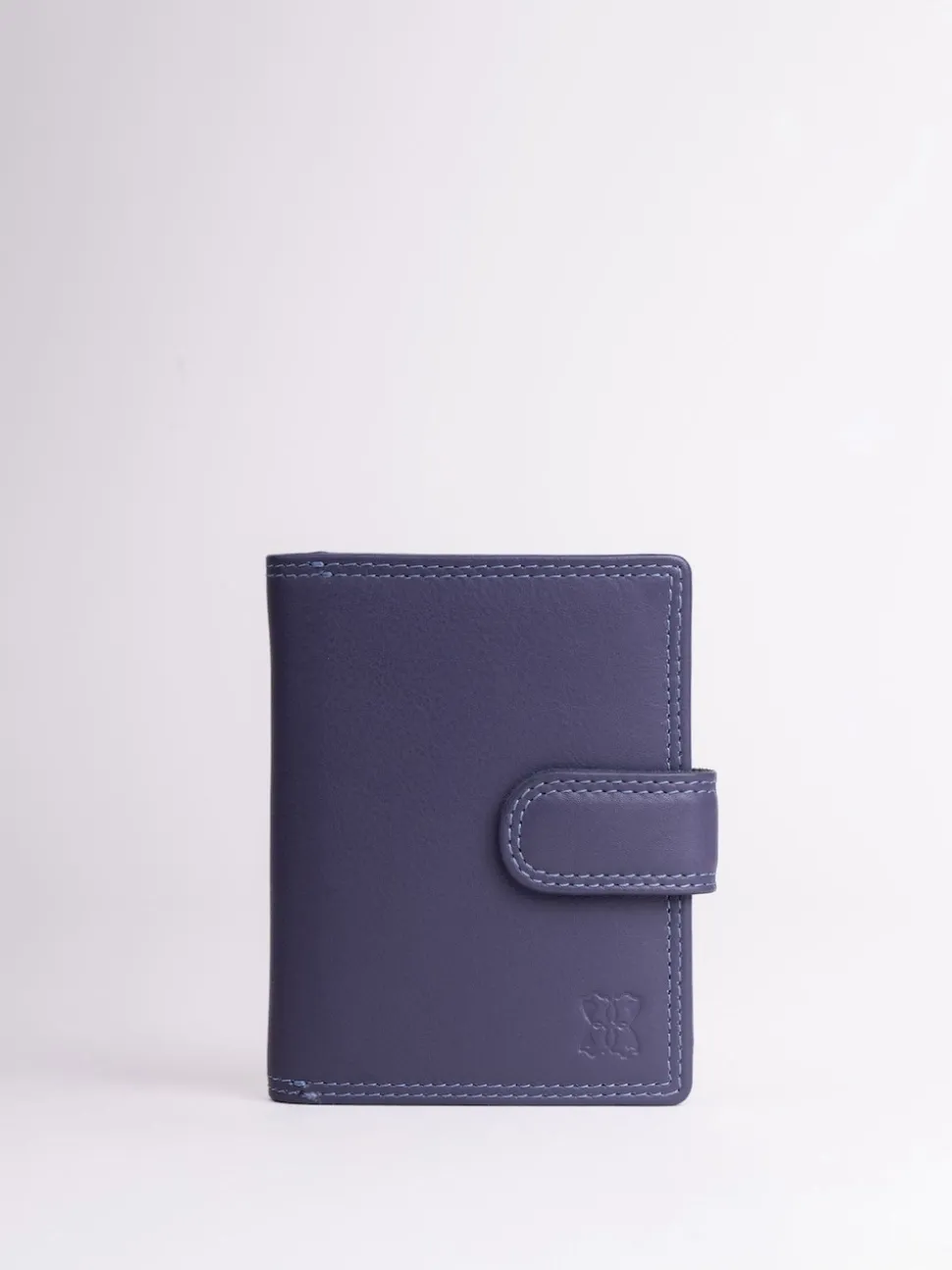 Lakeland Leather Purple Small Tab Purse