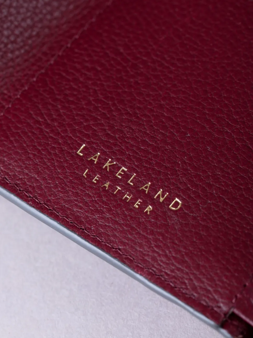 Lakeland Leather Red Ings Purse