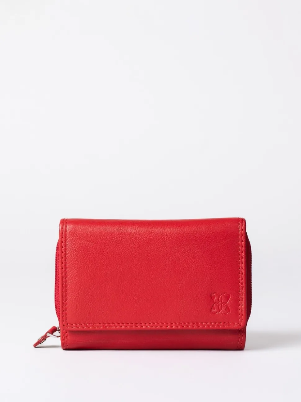 Lakeland Leather Red Small Purse