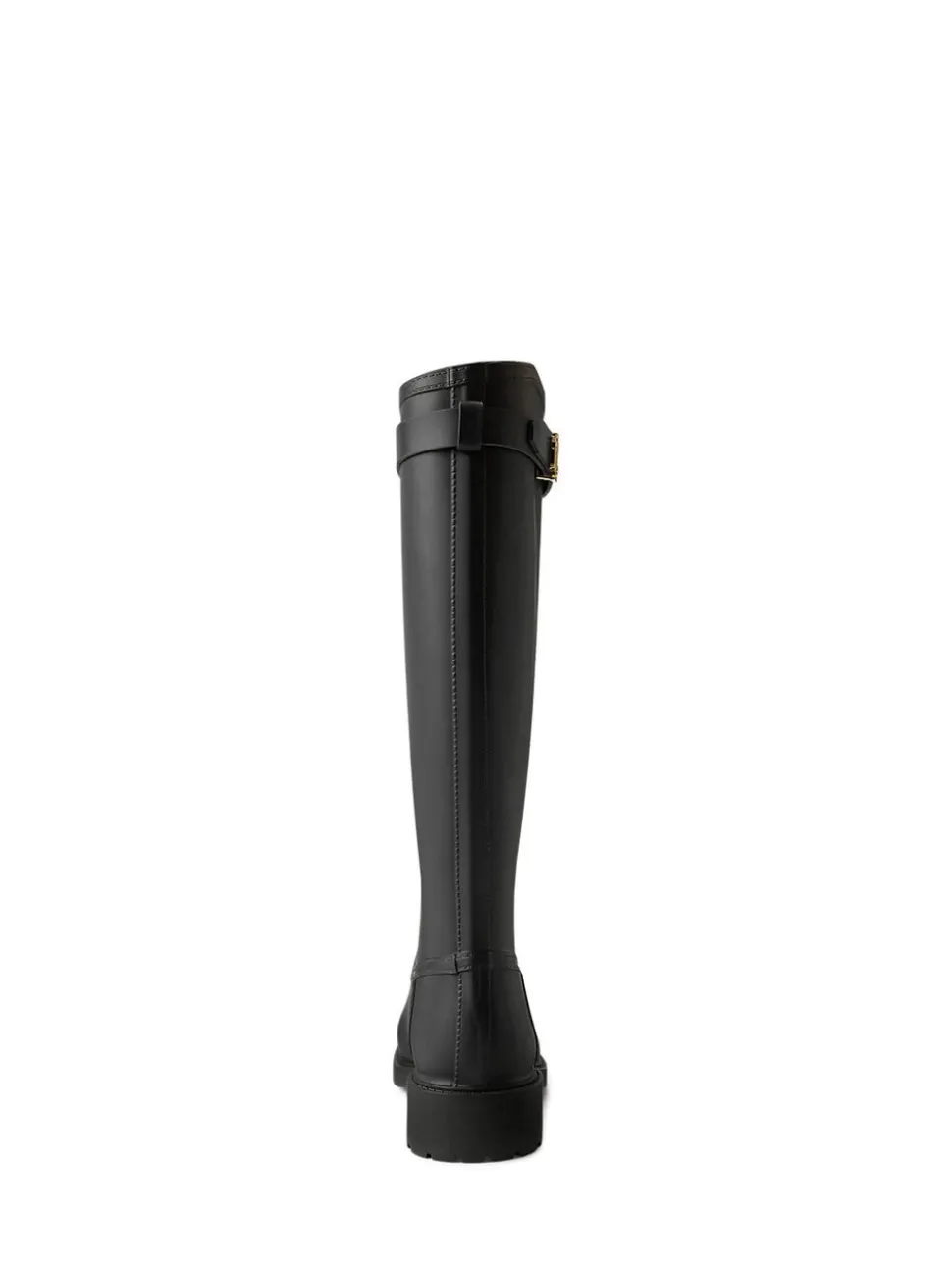 Lauren Ralph Lauren Black Portiah Rubber Tall Rain Boots