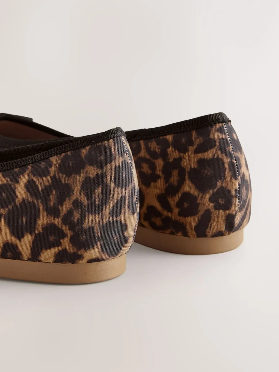 Leopard Animal Print Standard/Wide Fit Ballerinas Shoes