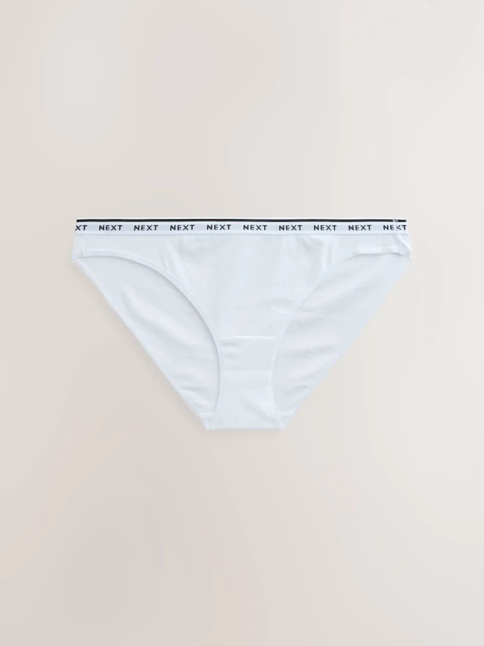 Leopard Print High Leg Cotton Logo Knickers 4 Pack