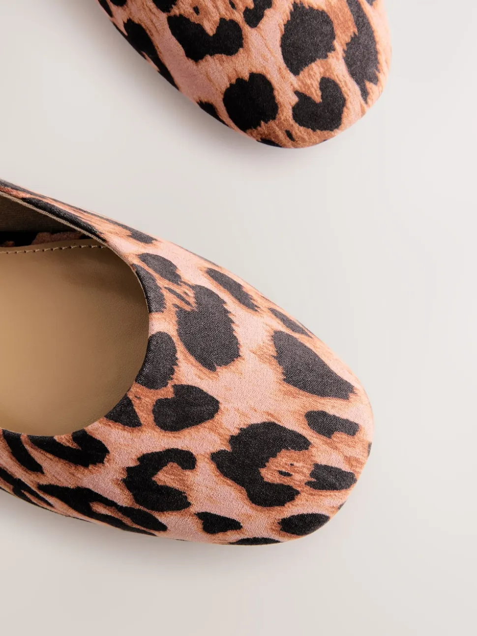 Leopard Print Standard/Wide Fit Round Toe Mary Jane Shoes