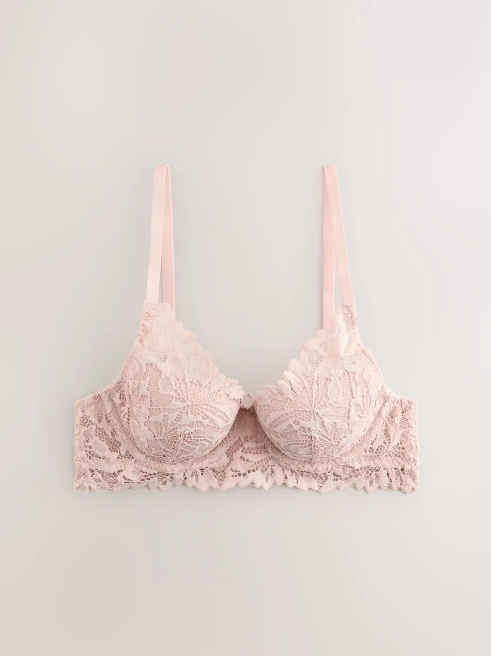 Light Pink Pad Balcony Lace Ultimate Comfort Bra
