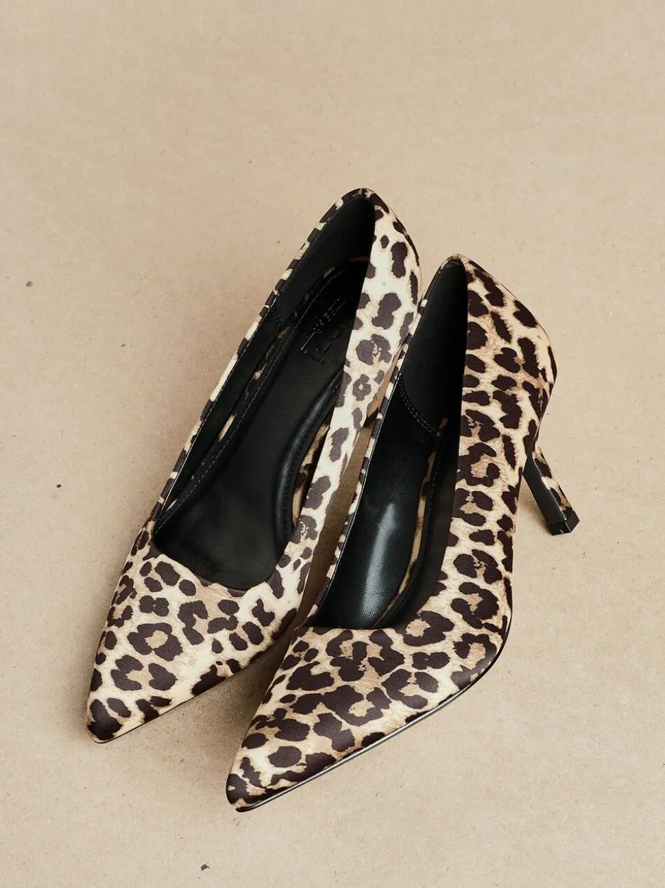 Linzi Animal Wide Fit Aim Closed Court Stiletto Heels