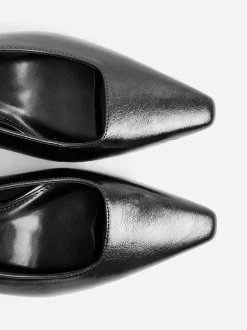 Linzi Black Avani Stiletto Court Heels