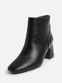Linzi Black Cove Comfort Block Heeled Ankle Boot