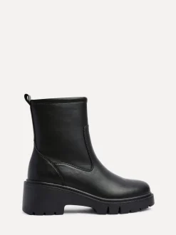 Linzi Black Limited Wedge Ankle Boots