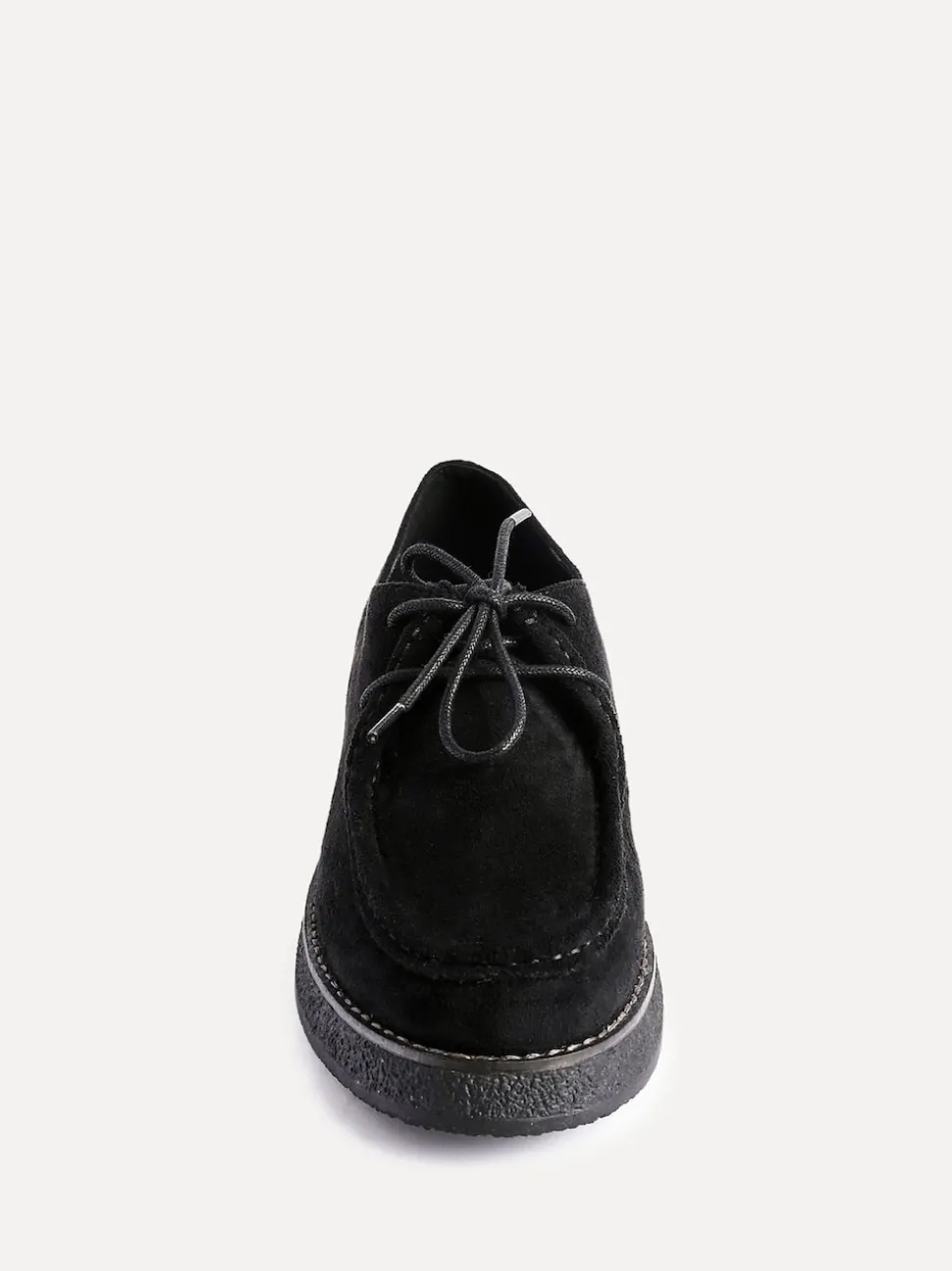 Linzi Black Perth Laced Chunky Loafers