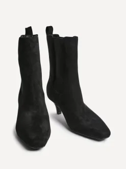 Linzi Black Ritual Kitten Heeled Chelsea Boots
