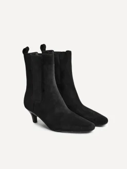 Linzi Black Ritual Kitten Heeled Chelsea Boots