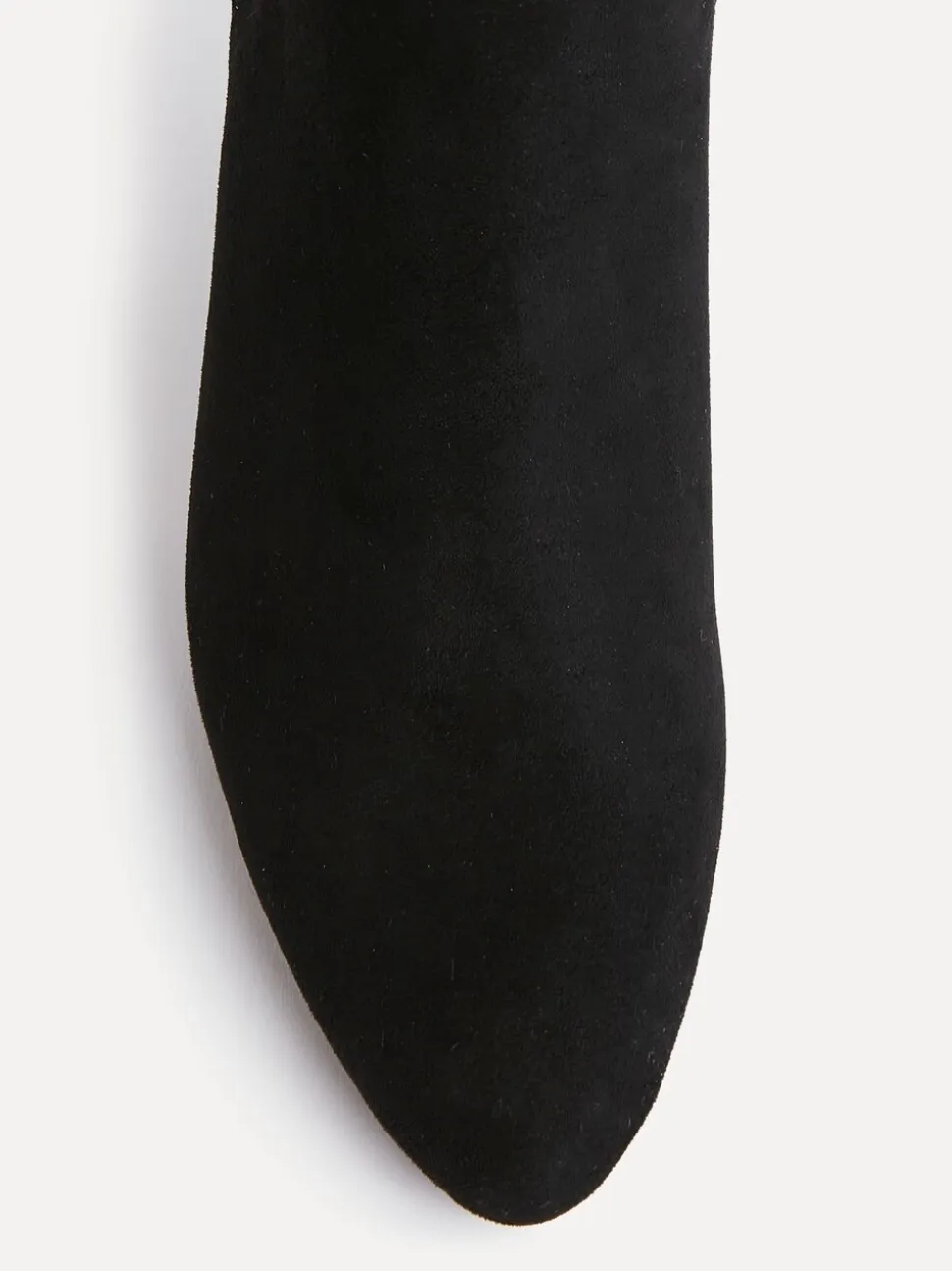 Linzi Black Rush Pointed Toe High Leg Stiletto Boots