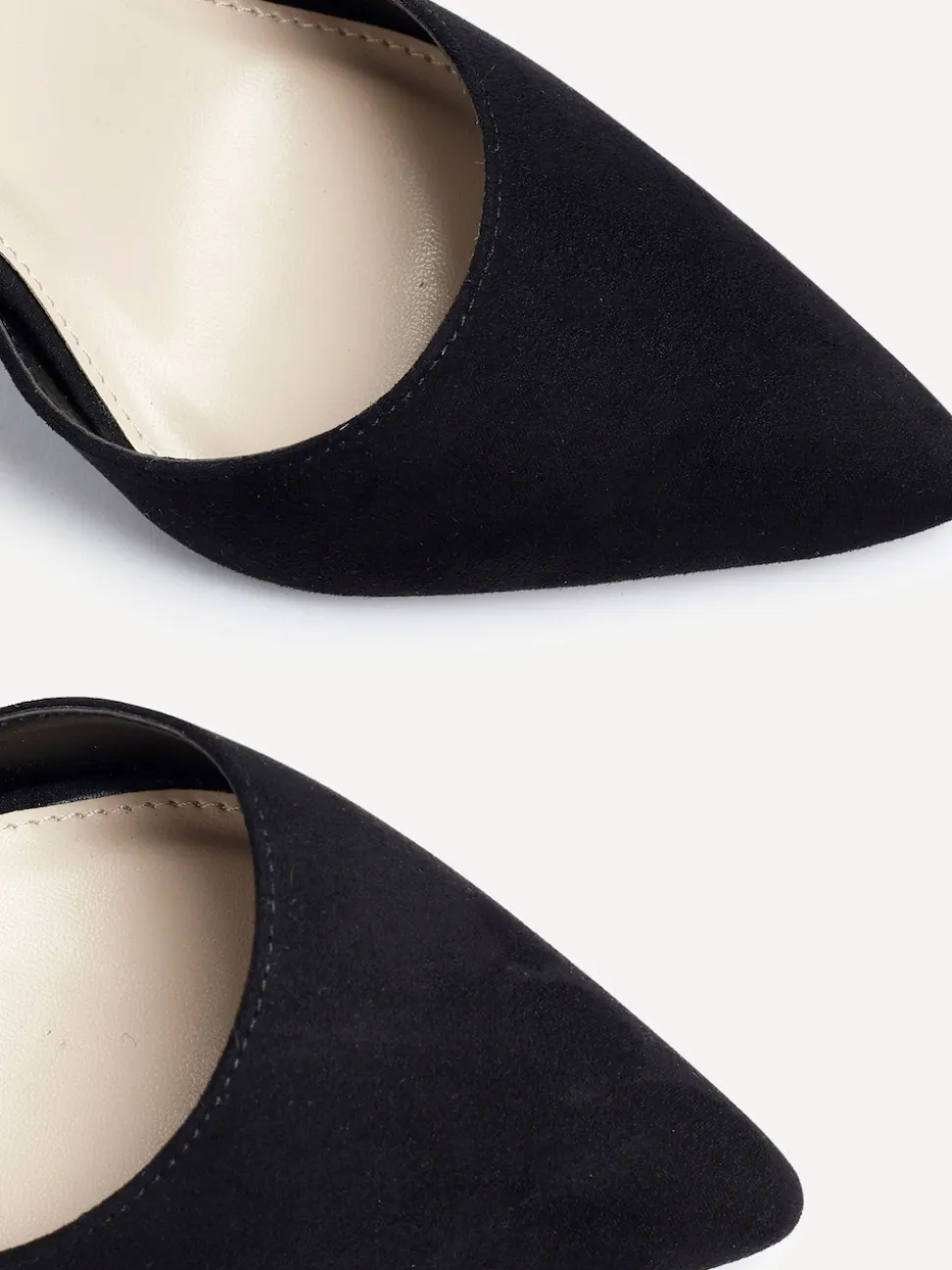 Linzi Black Wide Fit Lavora Wide Fit Stiletto Court Shoes With Ankle Strap